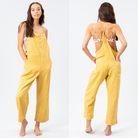 Rip Curl Pants - Rip Curl Saltwater Organic Cotton Jumpsuit